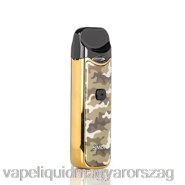 Smok Nord 15w-os Pod Kit Arany Camo Vape Toll